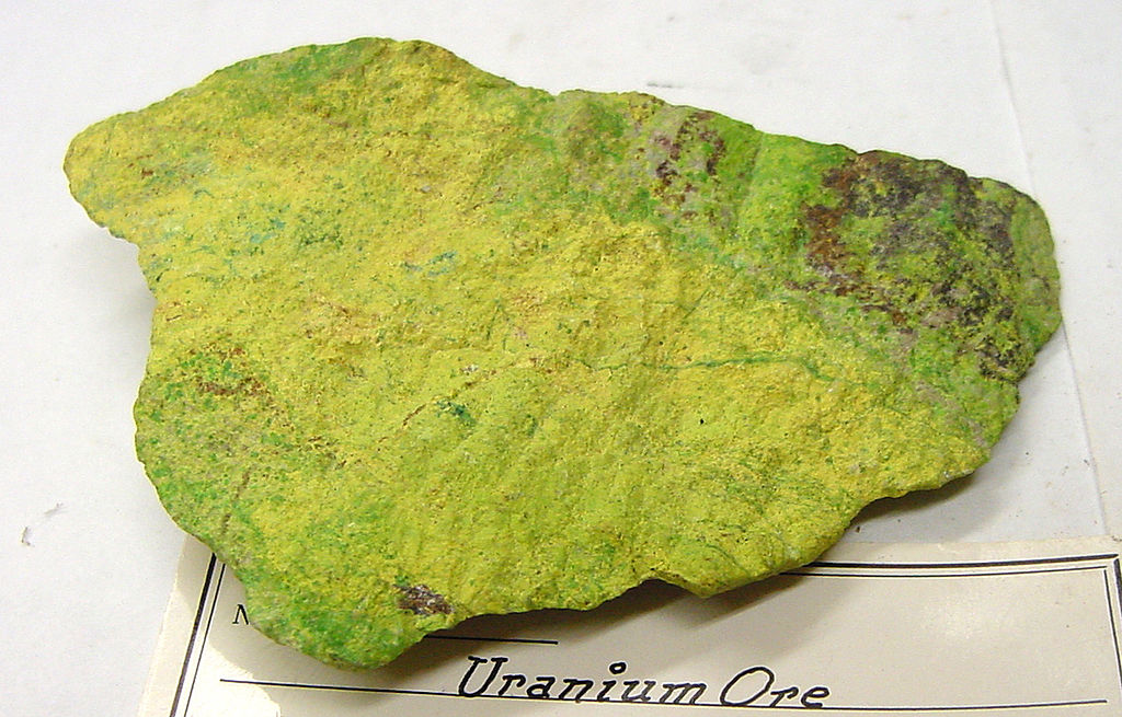 uranium ore sample